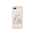 Senada General Mobile Gm 9 Pro İle Uyumlu Kılıf 0.4Mm Lazer Kesim Silikon Kapak Bike Like