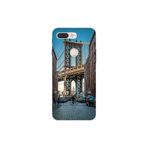 Senada General Mobile Gm 9 Pro İle Uyumlu Kılıf 0.4Mm Lazer Kesim Silikon Kapak Brooklyn Köprüsü