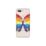 Senada General Mobile Gm 9 Pro İle Uyumlu Kılıf 0.4Mm Lazer Kesim Silikon Kapak Butterfly