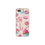 Senada General Mobile Gm 9 Pro İle Uyumlu Kılıf 0.4Mm Lazer Kesim Silikon Kapak Cupcake Donut