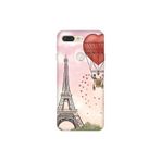 Senada General Mobile Gm 9 Pro İle Uyumlu Kılıf 0.4Mm Lazer Kesim Silikon Kapak Eiffel