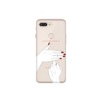 Senada General Mobile Gm 9 Pro İle Uyumlu Kılıf 0.4Mm Lazer Kesim Silikon Kapak F*Ck