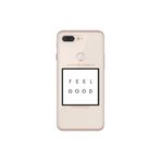 Senada General Mobile Gm 9 Pro İle Uyumlu Kılıf 0.4Mm Lazer Kesim Silikon Kapak Feel Good