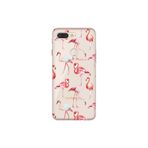 Senada General Mobile Gm 9 Pro İle Uyumlu Kılıf 0.4Mm Lazer Kesim Silikon Kapak Flamingo