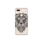 Senada General Mobile Gm 9 Pro İle Uyumlu Kılıf 0.4Mm Lazer Kesim Silikon Kapak Geo Aslan