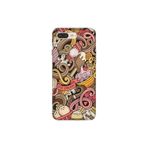 Senada General Mobile Gm 9 Pro İle Uyumlu Kılıf 0.4Mm Lazer Kesim Silikon Kapak Grafitti Rock