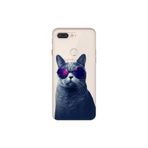 Senada General Mobile Gm 9 Pro İle Uyumlu Kılıf 0.4Mm Lazer Kesim Silikon Kapak Hii Cat