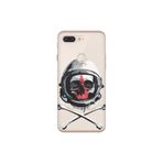Senada General Mobile Gm 9 Pro İle Uyumlu Kılıf 0.4Mm Lazer Kesim Silikon Kapak Iskeletter