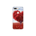Senada General Mobile Gm 9 Pro İle Uyumlu Kılıf 0.4Mm Lazer Kesim Silikon Kapak Kalp Gölgesi