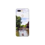 Senada General Mobile Gm 9 Pro İle Uyumlu Kılıf 0.4Mm Lazer Kesim Silikon Kapak Kayık Göl