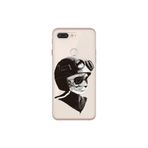 Senada General Mobile Gm 9 Pro İle Uyumlu Kılıf 0.4Mm Lazer Kesim Silikon Kapak Korsan Kedi