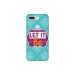 Senada General Mobile Gm 9 Pro İle Uyumlu Kılıf 0.4Mm Lazer Kesim Silikon Kapak Let It Be