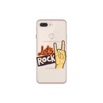 Senada General Mobile Gm 9 Pro İle Uyumlu Kılıf 0.4Mm Lazer Kesim Silikon Kapak Lets Rock