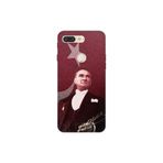 Senada General Mobile Gm 9 Pro İle Uyumlu Kılıf 0.4Mm Lazer Kesim Silikon Kapak M.K Atatürk