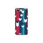 Senada General Mobile Gm 9 Pro İle Uyumlu Kılıf 0.4Mm Lazer Kesim Silikon Kapak Mavi Şerit