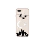 Senada General Mobile Gm 9 Pro İle Uyumlu Kılıf 0.4Mm Lazer Kesim Silikon Kapak Mehmetçik