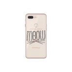Senada General Mobile Gm 9 Pro İle Uyumlu Kılıf 0.4Mm Lazer Kesim Silikon Kapak Meow