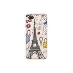 Senada General Mobile Gm 9 Pro İle Uyumlu Kılıf 0.4Mm Lazer Kesim Silikon Kapak Moda Paris
