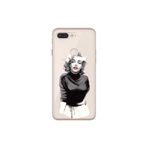 Senada General Mobile Gm 9 Pro İle Uyumlu Kılıf 0.4Mm Lazer Kesim Silikon Kapak Monroe