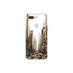 Senada General Mobile Gm 9 Pro İle Uyumlu Kılıf 0.4Mm Lazer Kesim Silikon Kapak Newyork Trafik