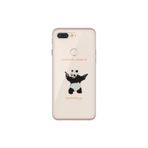 Senada General Mobile Gm 9 Pro İle Uyumlu Kılıf 0.4Mm Lazer Kesim Silikon Kapak Pandacık