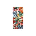 Senada General Mobile Gm 9 Pro İle Uyumlu Kılıf 0.4Mm Lazer Kesim Silikon Kapak Sanatsal Çiçek