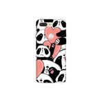 Senada General Mobile Gm 9 Pro İle Uyumlu Kılıf 0.4Mm Lazer Kesim Silikon Kapak Sevimli Panda