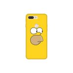 Senada General Mobile Gm 9 Pro İle Uyumlu Kılıf 0.4Mm Lazer Kesim Silikon Kapak Simpsonkarakter