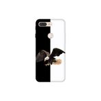 Senada General Mobile Gm 9 Pro İle Uyumlu Kılıf 0.4Mm Lazer Kesim Silikon Kapak Siyah Beyaz Parçalı