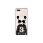 Senada General Mobile Gm 9 Pro İle Uyumlu Kılıf 0.4Mm Lazer Kesim Silikon Kapak Skull Panda