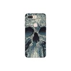 Senada General Mobile Gm 9 Pro İle Uyumlu Kılıf 0.4Mm Lazer Kesim Silikon Kapak Space Skull