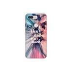 Senada General Mobile Gm 9 Pro İle Uyumlu Kılıf 0.4Mm Lazer Kesim Silikon Kapak Too Much