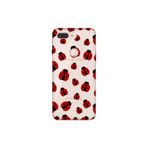 Senada General Mobile Gm 9 Pro İle Uyumlu Kılıf 0.4Mm Lazer Kesim Silikon Kapak Uğur Böceği