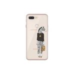 Senada General Mobile Gm 9 Pro İle Uyumlu Kılıf 0.4Mm Lazer Kesim Silikon Kapak Zebra Style