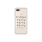 Senada General Mobile Gm 9 Pro İle Uyumlu Kılıf 0.4Mm Uyumlu Lazer Kesim Silikon Kapak Party