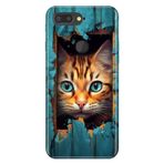 Senada General Mobile GM 9 Pro ile Uyumlu Kılıf Resimli Desenli Silikon Cat