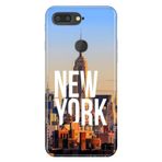 Senada General Mobile GM 9 Pro ile Uyumlu Kılıf Resimli Desenli Silikon New York