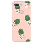 Senada General Mobile Gm 9 Pro İle Uyumlu Kılıf Silikon Desenli Tam Koruma Resimli Cactus