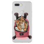 Senada General Mobile Gm 9 Pro İle Uyumlu Kılıf Silikon Desenli Tam Koruma Resimli Kedi Tatilde