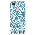 Senada General Mobile Gm 9 Pro İle Uyumlu Kılıf Silikon Desenli Tam Koruma Resimli Parıldayan Zebra