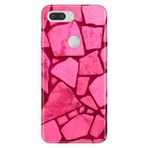 Senada General Mobile Gm 9 Pro İle Uyumlu Kılıf Silikon Desenli Tam Koruma Resimli Pembe Beton