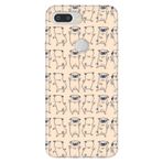 Senada General Mobile Gm 9 Pro İle Uyumlu Kılıf Silikon Desenli Tam Koruma Resimli Pug
