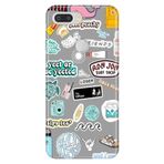 Senada General Mobile Gm 9 Pro İle Uyumlu Kılıf Silikon Desenli Tam Koruma Resimli Sticker Style
