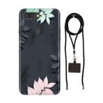 Senada General Mobile Gm 9 Pro İle Uyumlu Kılıf Spring Desenli Silikon İpli Boyun Askı Aparatı