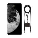Senada General Mobile Gm 9 Pro İle Uyumlu Kılıf World Desenli Silikon İpli Boyun Askı Aparatı