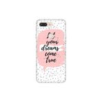 Senada General Mobile Gm 9 Pro Uyumlu İle Uyumlu Kılıf 0.4Mm Lazer Kesim Silikon Kapak Let Dream Love