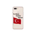 Senada General Mobile Gm 9 Pro Uyumlu İle Uyumlu Kılıf 0.4Mm Lazer Kesim Silikon Kapak Türk