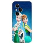 Senada Honor 400 Pro Huawei ile Uyumlu Kılıf Tema Trendy Silikon Baskılı ElsaAnnaOlaf