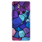 Senada Honor Magic 7 Lite İle Uyumlu Kılıf Dekoratif Silikon Baskılı Kapak 4D Küpler