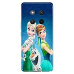 Senada Honor Magic 7 Lite - X9c 5g ile Uyumlu Kılıf Tema Trendy Silikon Baskılı ElsaAnnaOlaf